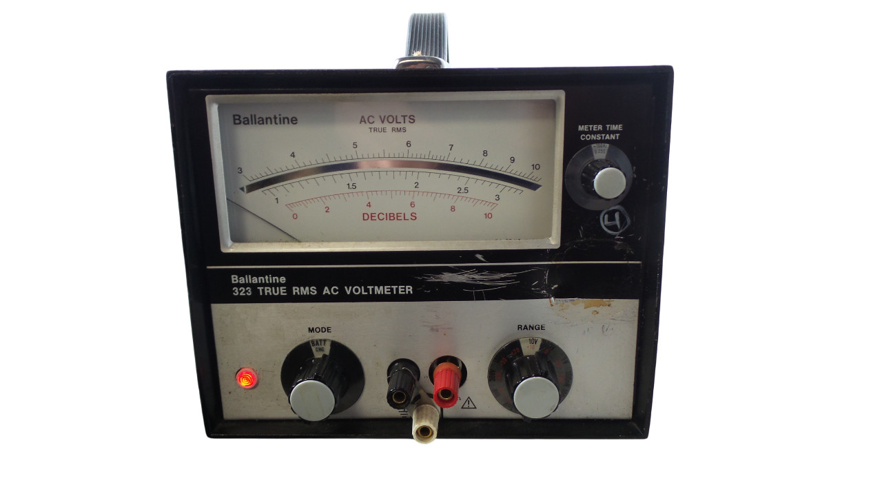 Ballantine 323 True RMS AC Voltmeter - Free Shipping