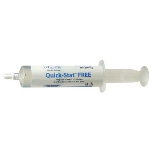 Vista Dental 504660 Quick Stat Free Hemostatic Gel Solution 25% Syringe 30 mL
