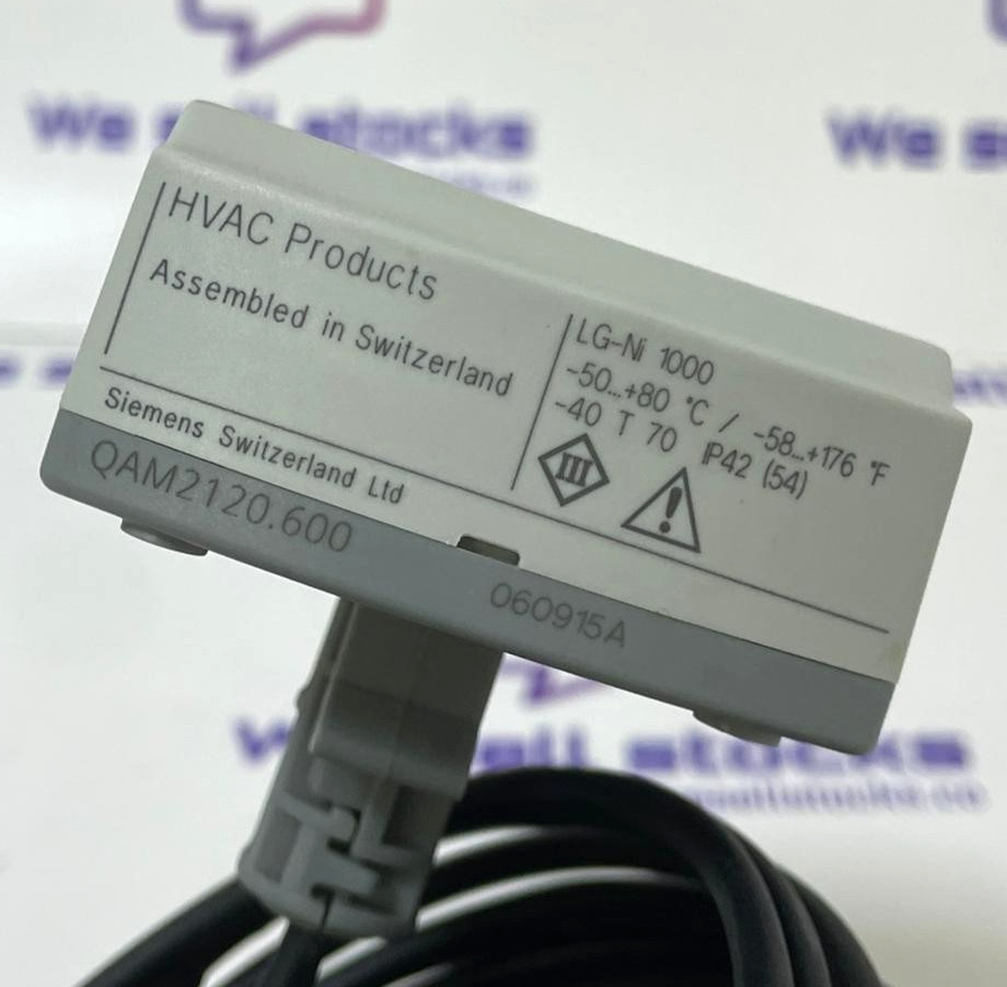 SIEMENS QAM2120.600 Duct Temperature Sensor