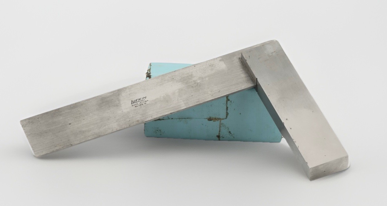 Vintage Lufkin Rule Co. No. 166-6” Steel Machinist Square Tool USA