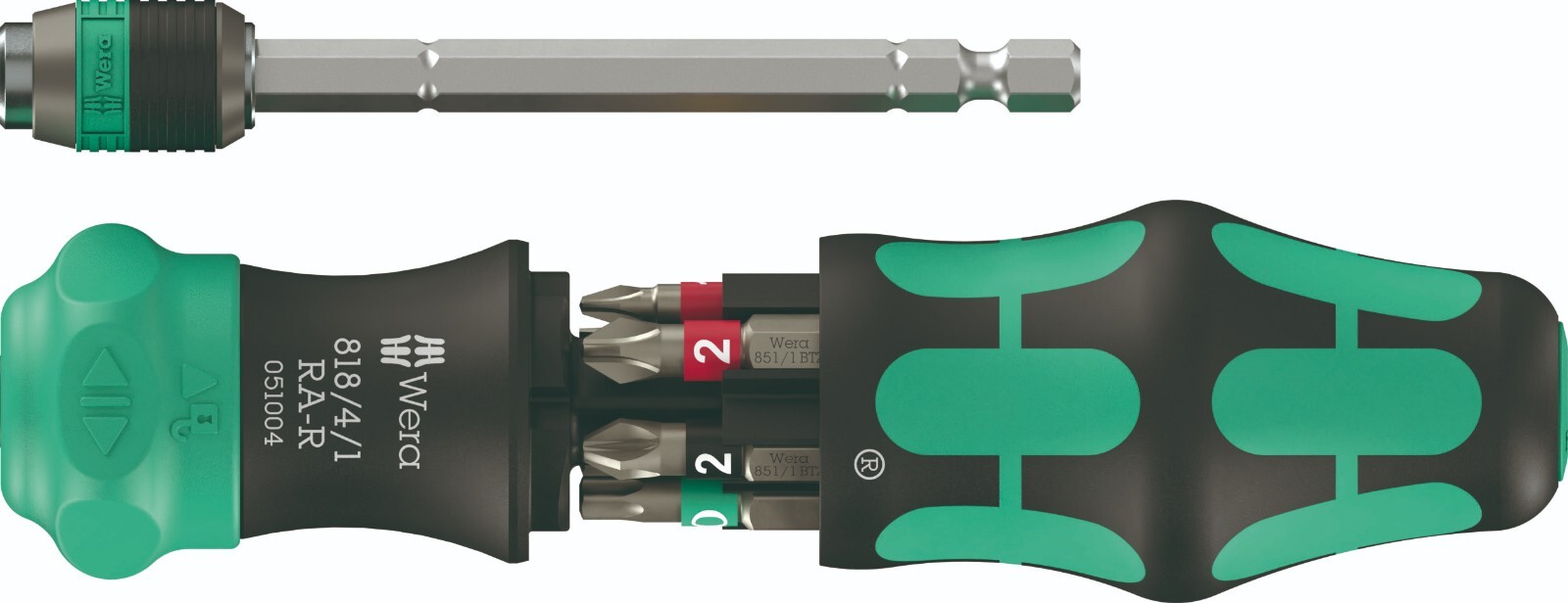 Wera Kraftform Kompakt 20 RA-R Ratcheting Screwdriver Set 6 Pieces 05051513001