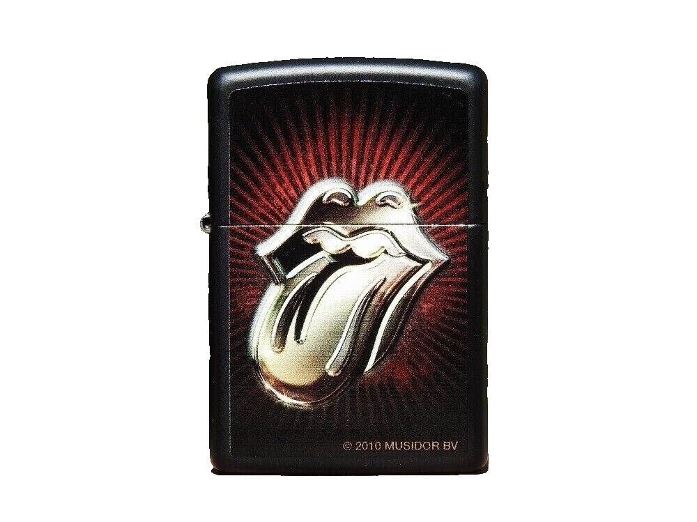 Zippo 28253 Rolling Stones Black Matte