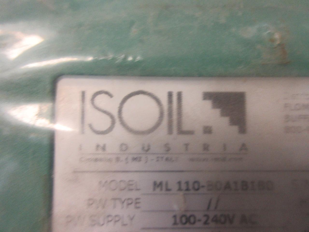 FLOMOTION SYSTEM ISOIL INDUSTRIA ML 110-B0A1B1B0 CONVERTER USED REPLACEMENT PART