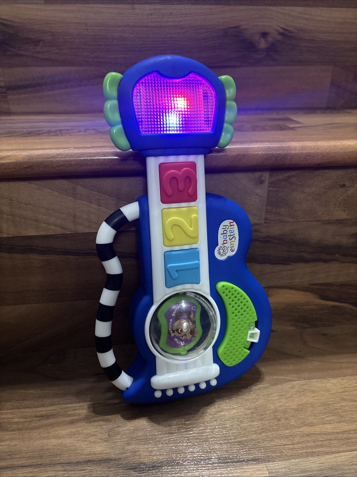 Baby Einstein Rock, Light & Roll Guitar - tested and works