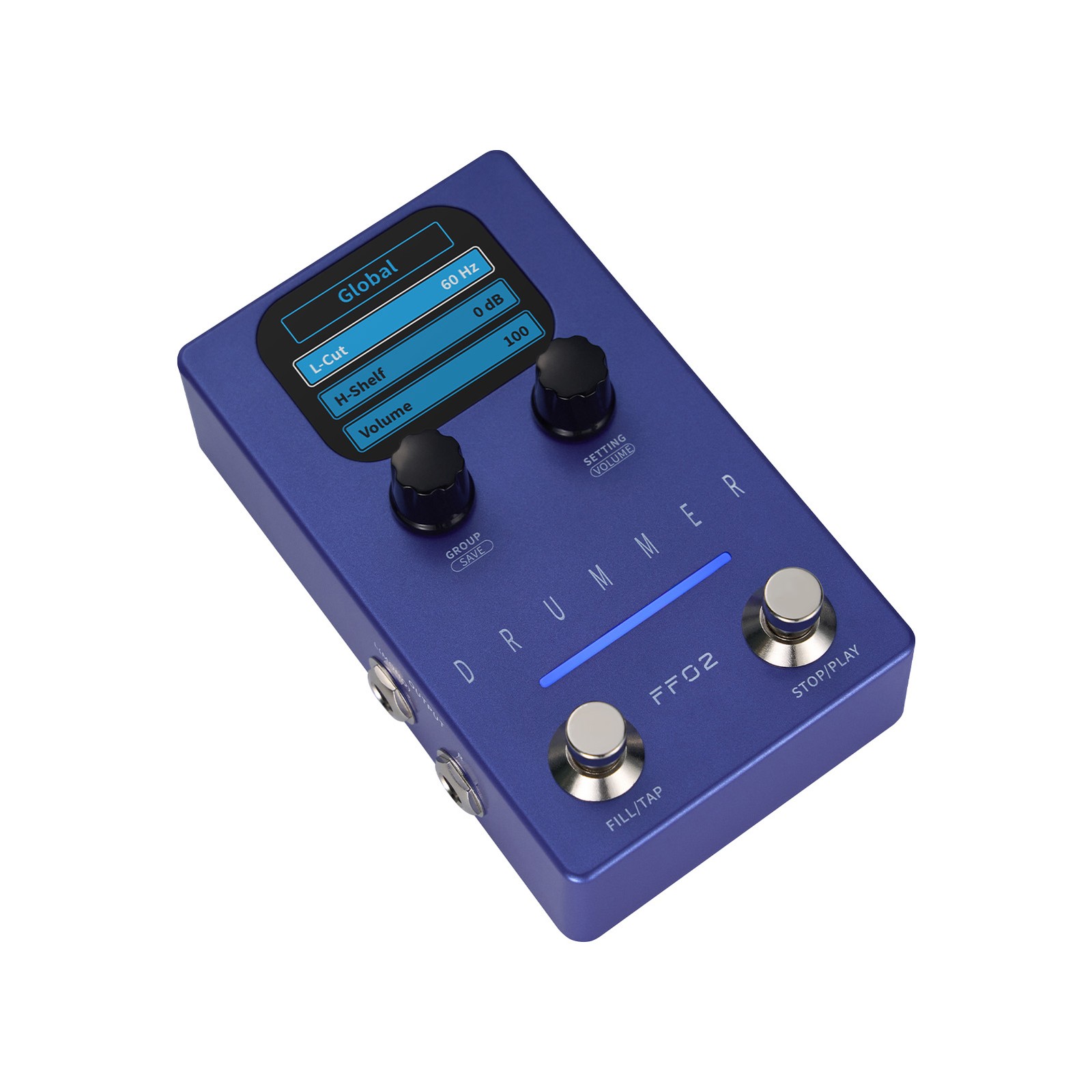 FLAMMA Drum Machine Guitar Effect Pedal 121 Drum Grooves 11 Styles Rhythm P VVCQ