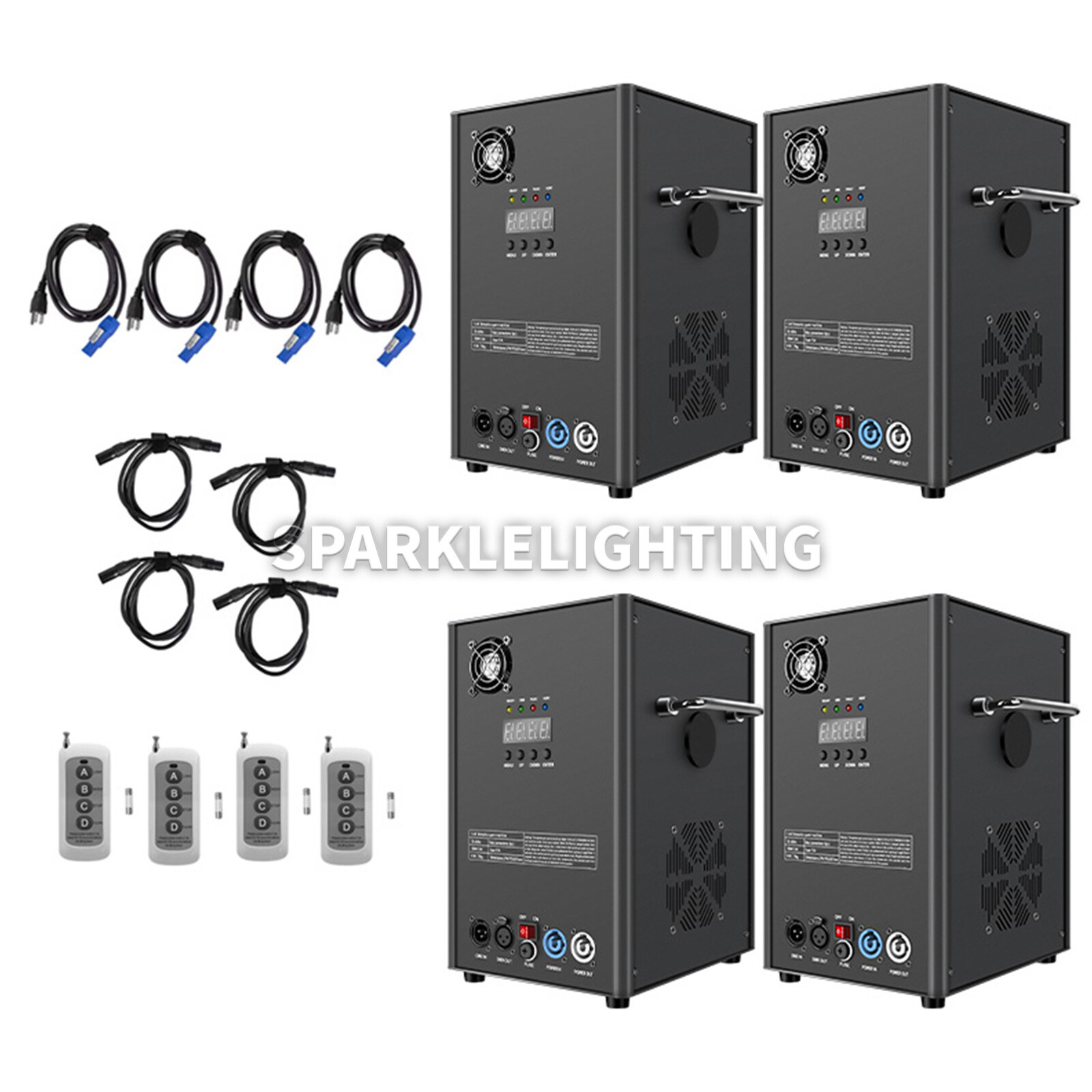 PAIDUN 750W/850W Cold Spark Machine DMX Remote Firework Effect Wedding DJ Show