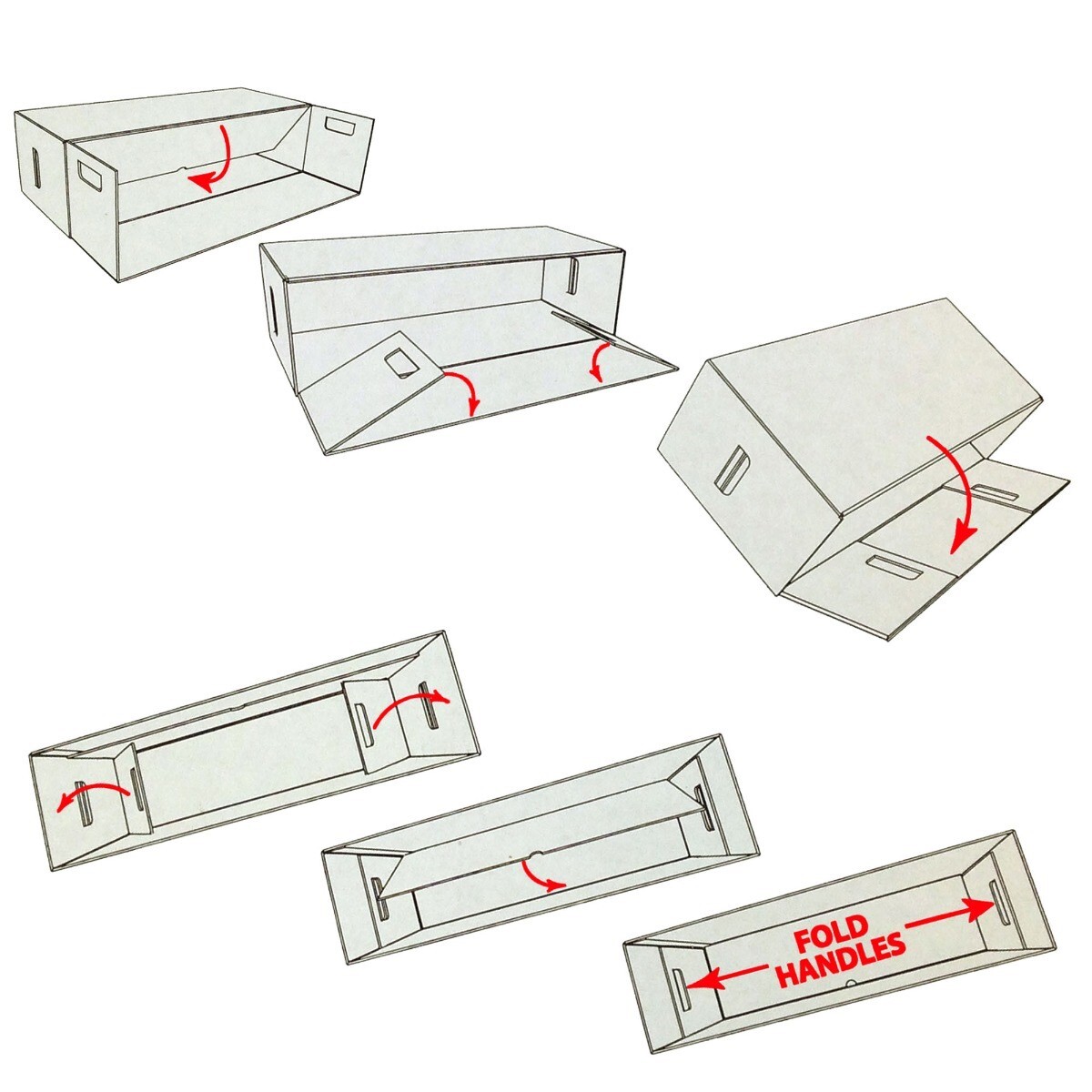 5 Long Comic Book Cardboard Storage Boxes Hold 250-300 Current /Silver + Divider