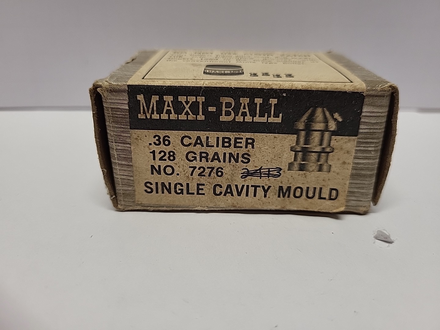 THOMPSON CENTER T/C .36 CALIBER MAXI BALL MOULD 1 CAVITY 128 GRAINS NO. 7276 NOS