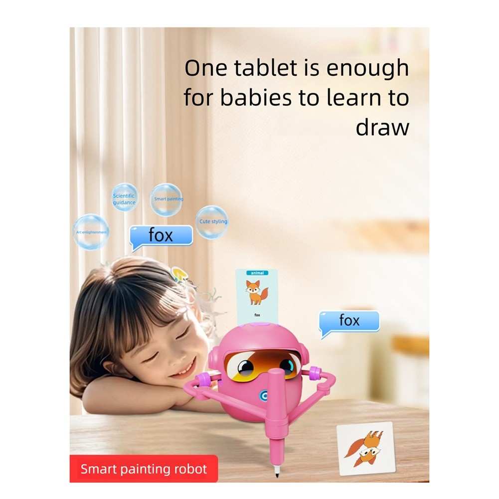 Educational Drawing Robot for Kids Interactive Learning Toy for Early1679