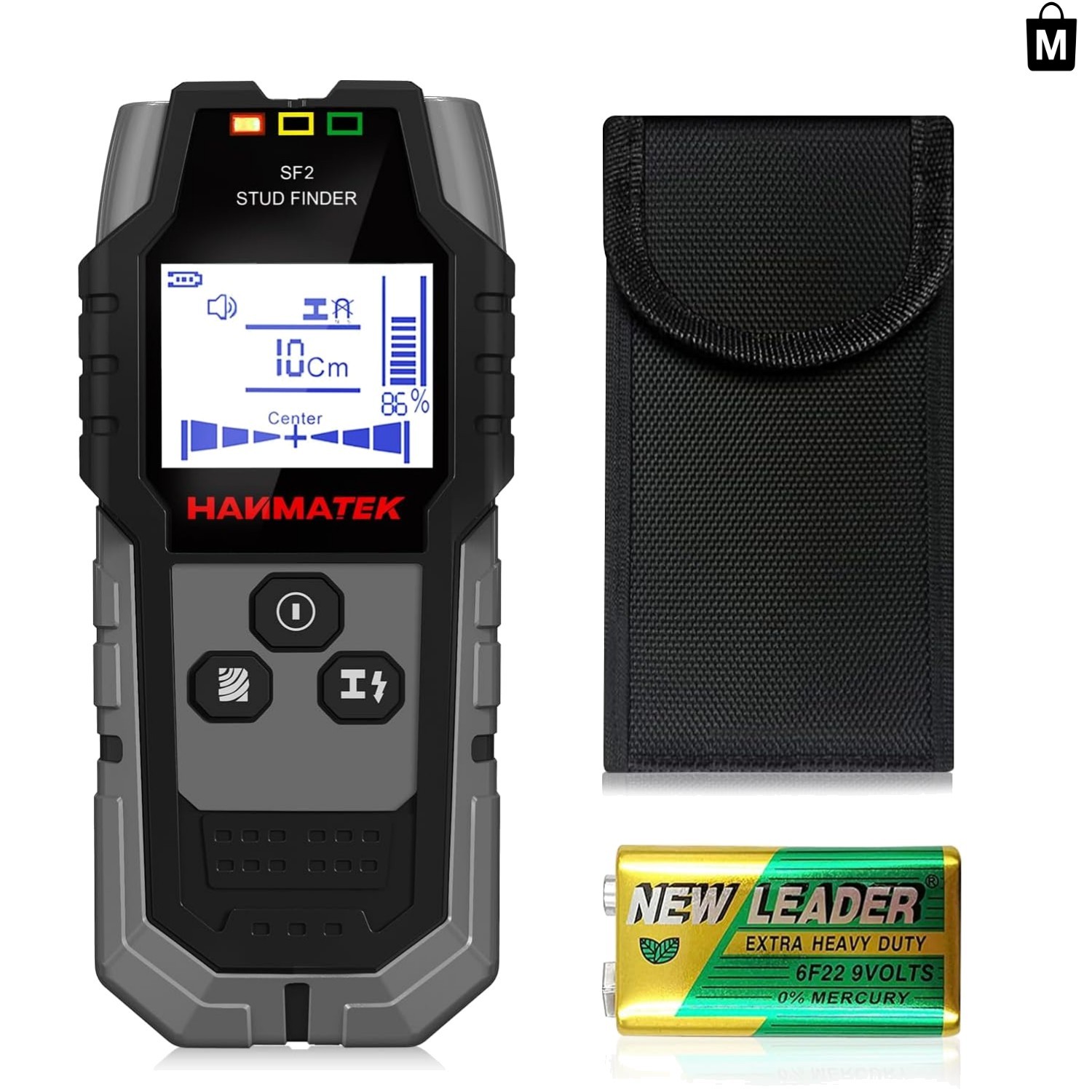 Professional Stud Finder with 5 Scanning Modes and Ergonomic Design for Easy Use