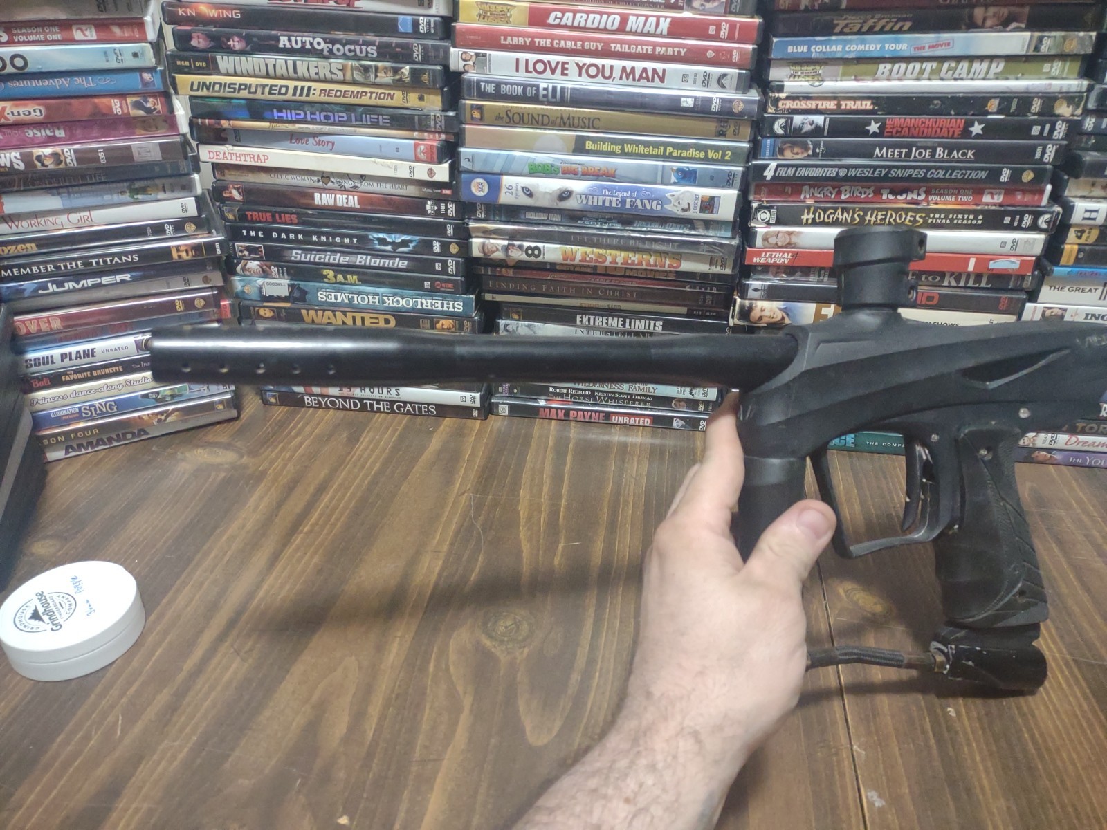 💥 Smart Parts Black VIBE Paintball Gun Marker Untested 💥