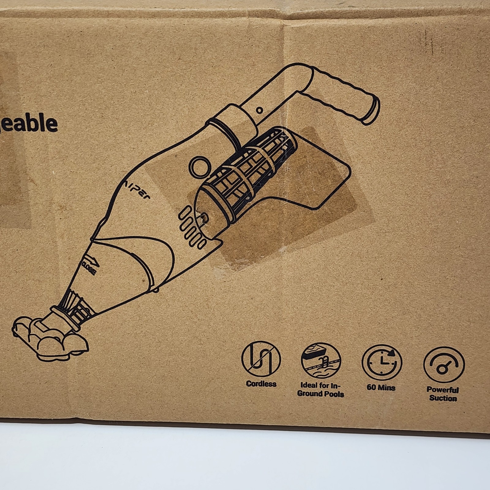 AIPER Pilot H1 Handheld Cordless Rechargeable Pool Vacuum Cleaner