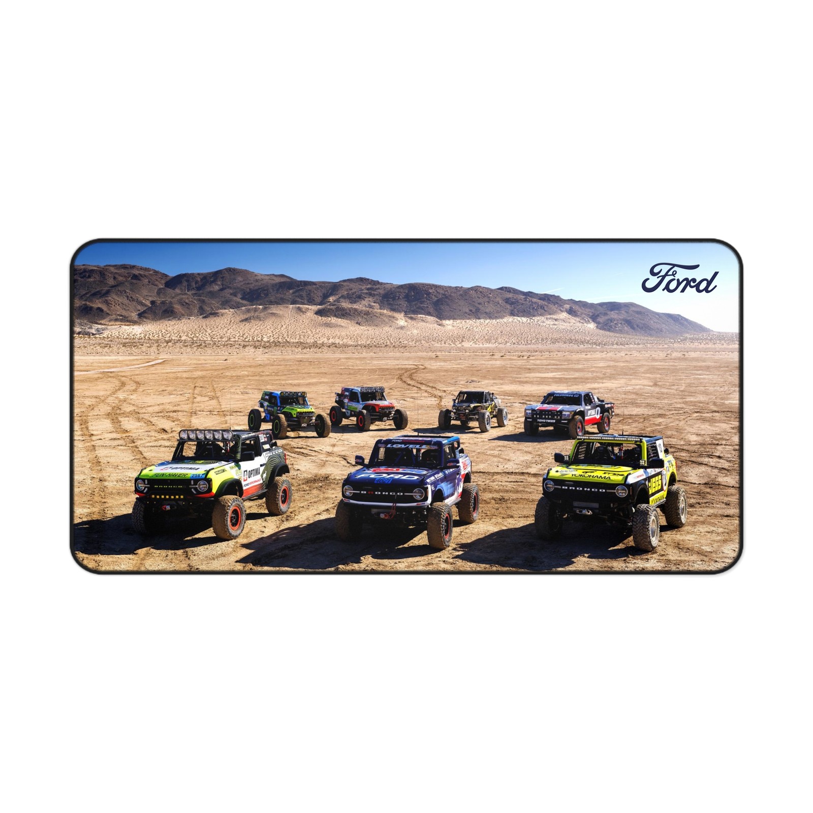 Ford Bronco King of Hammers Desert Racing Desk Mat/Mouse Pad - 2 Sizes