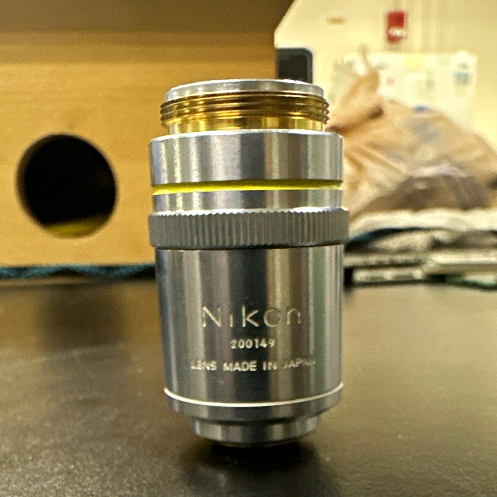 Nikon Plan 10x/0.25 Ph1 Microscope Objective Lens 160/– Biological Lab 20014 9