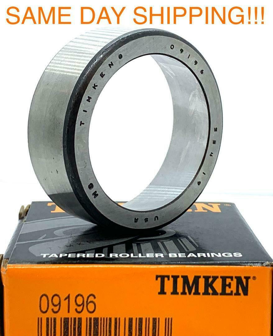 TIMKEN 09196 TAPERED ROLLER BEARING CUP RACE CONE OUTER RING 1.938" OD .688 Wide