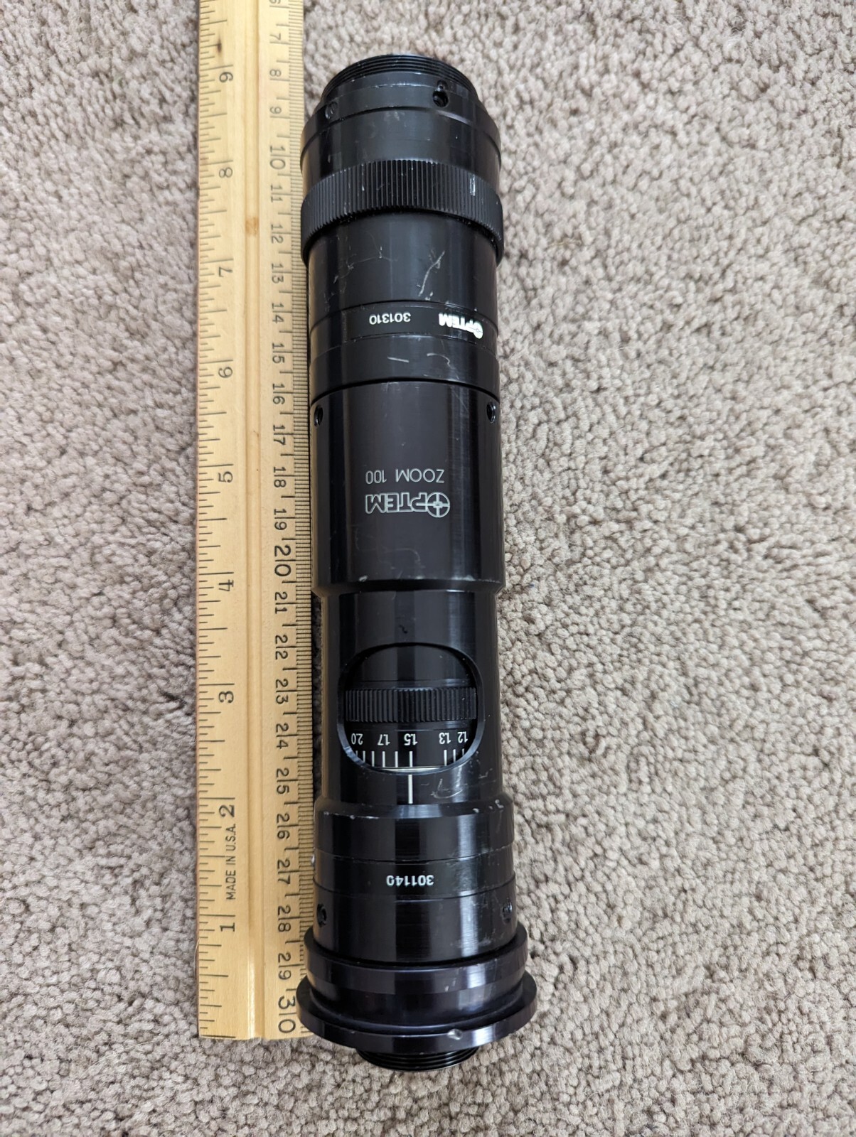 Optem Zoom 301330 and Optem 301140 Focus Module.