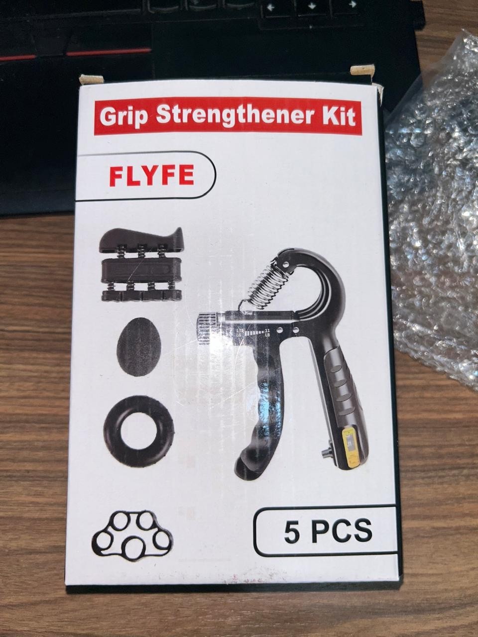 Grip strengthener kit 5 pcs