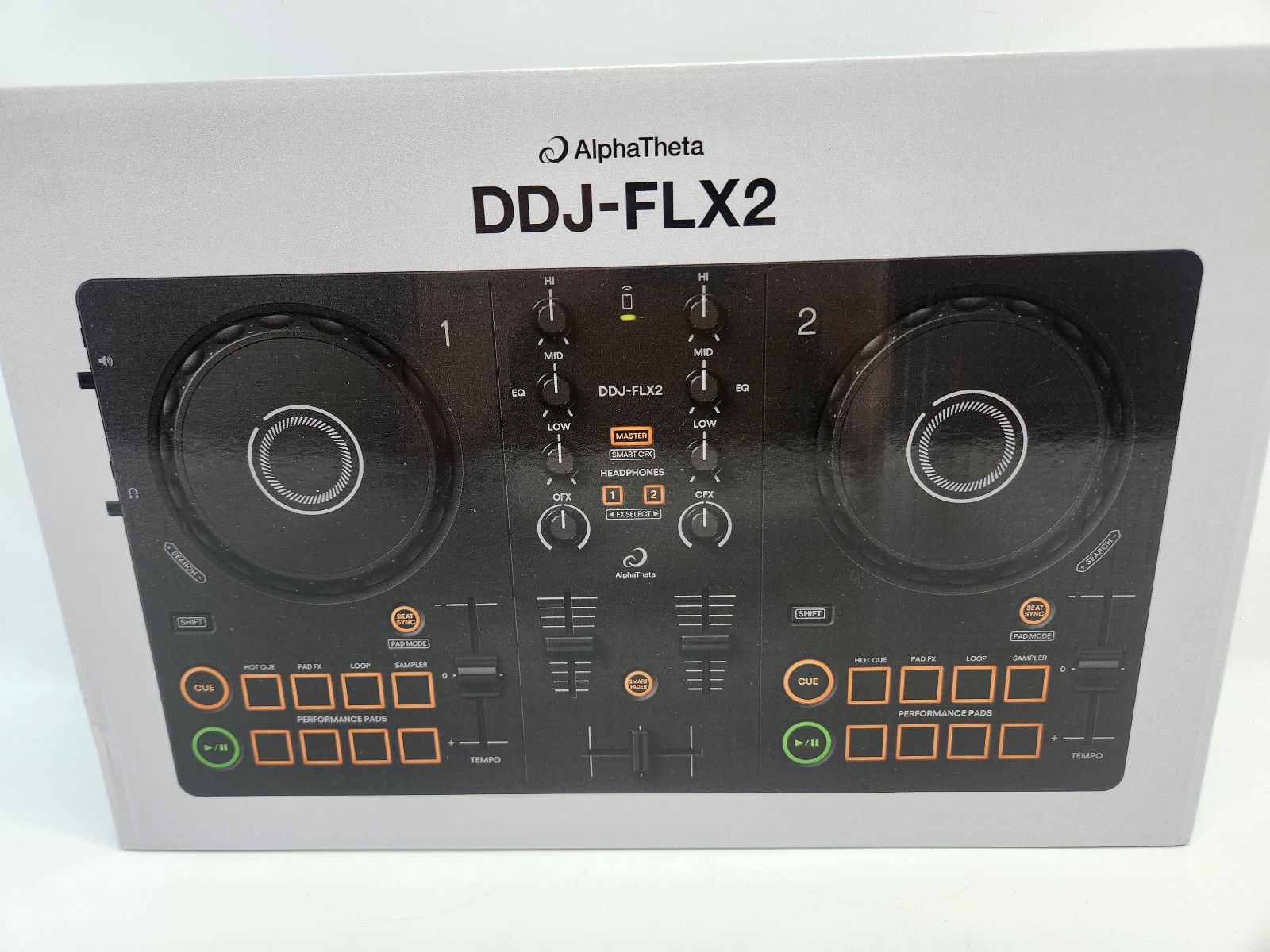 Pioneer DJ Controller DDJ-FLX2 AlphaTheta Double Deck - Brand New