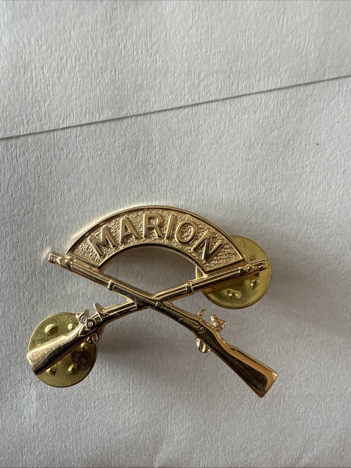 US Marion Cross Rifles Insignia Pin