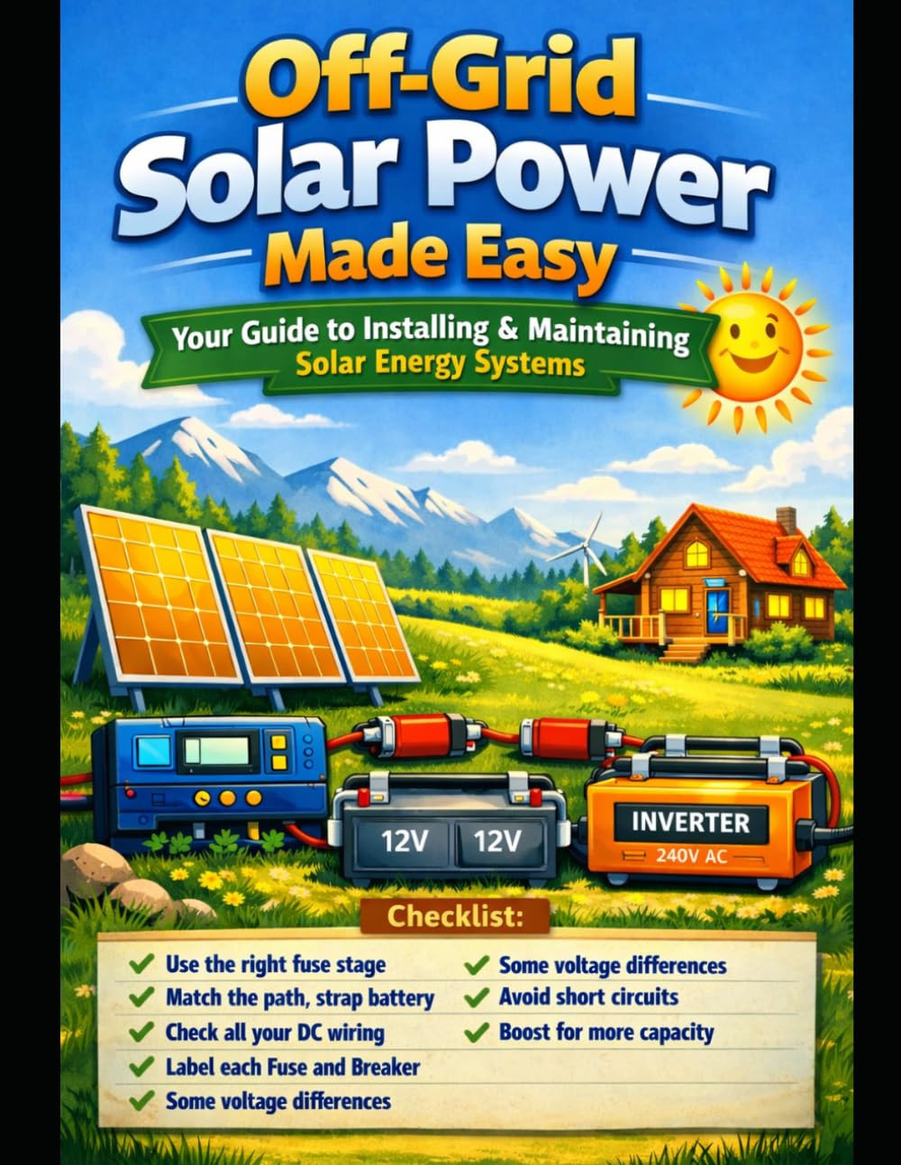 off grid solar power made easy: Build Your Own Off-Grid Solar System (Step-by-St