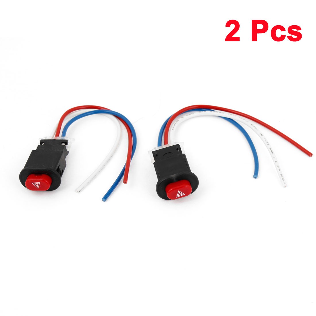 Motorcycle Latching Light Switch Button Flasher Output Controller 5" Length