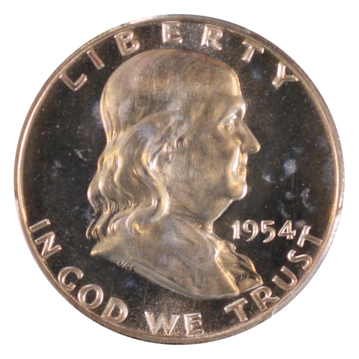 1954 50C Franklin Half Dollar PCGS PR67CAM