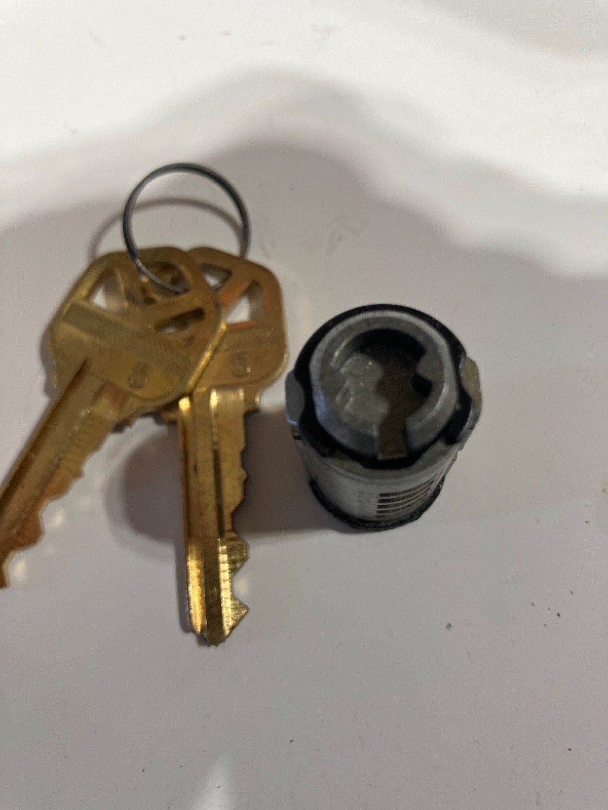 Kwikset 83279 Bronze SmartKey Security Entry Replacement Cylinder