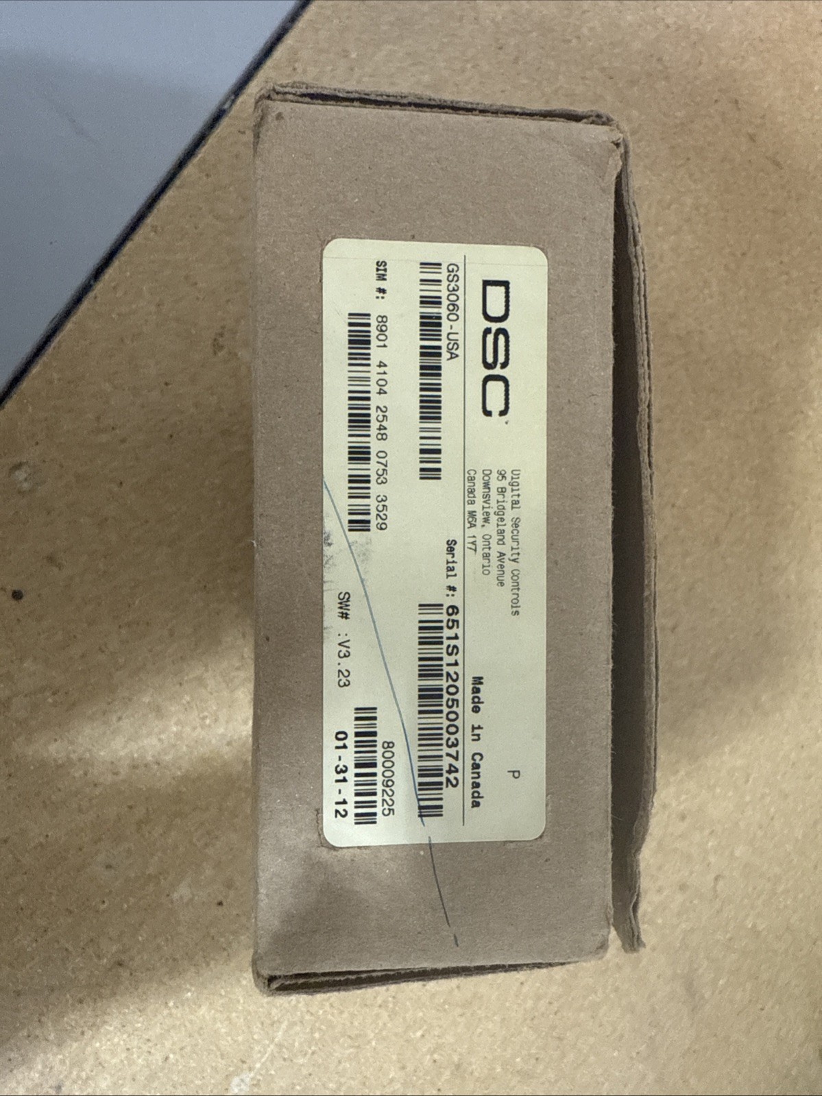 DSC GS3060-USA GSM Alarm Communicator