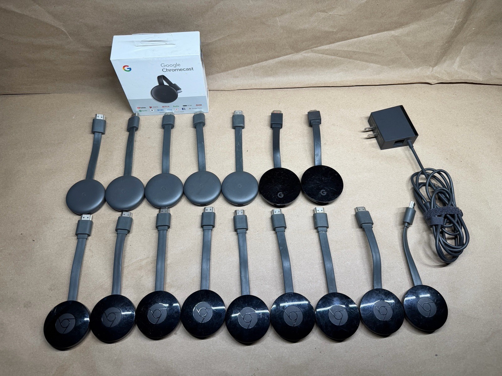Lot of 18 Google Chromecast Streaming Media Player