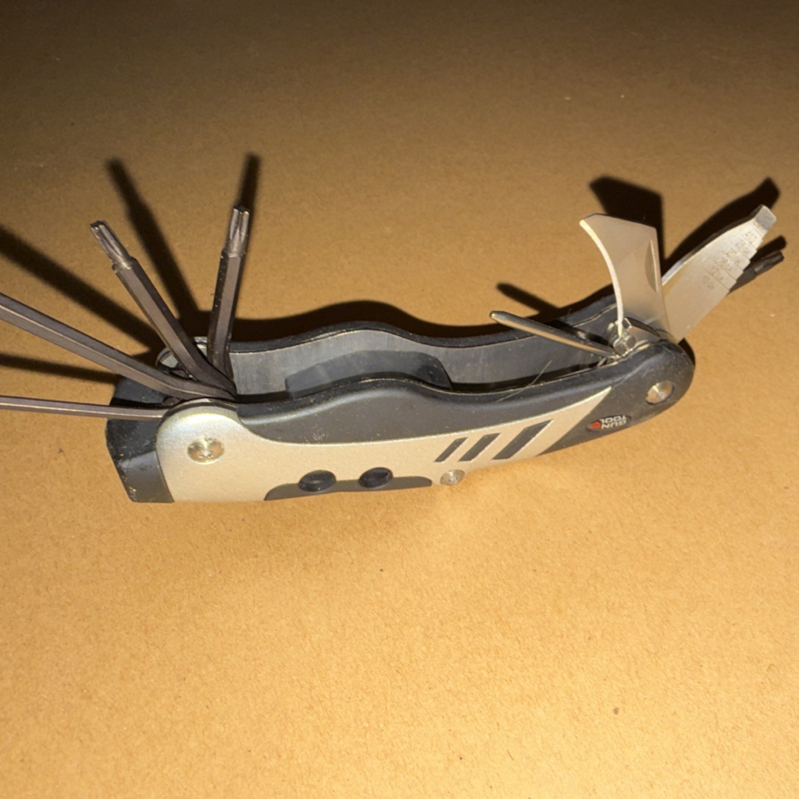 Real Avid Gun Tool Multi-Tool Gun Smithing Tool Kit Black Silver Metal Plastic