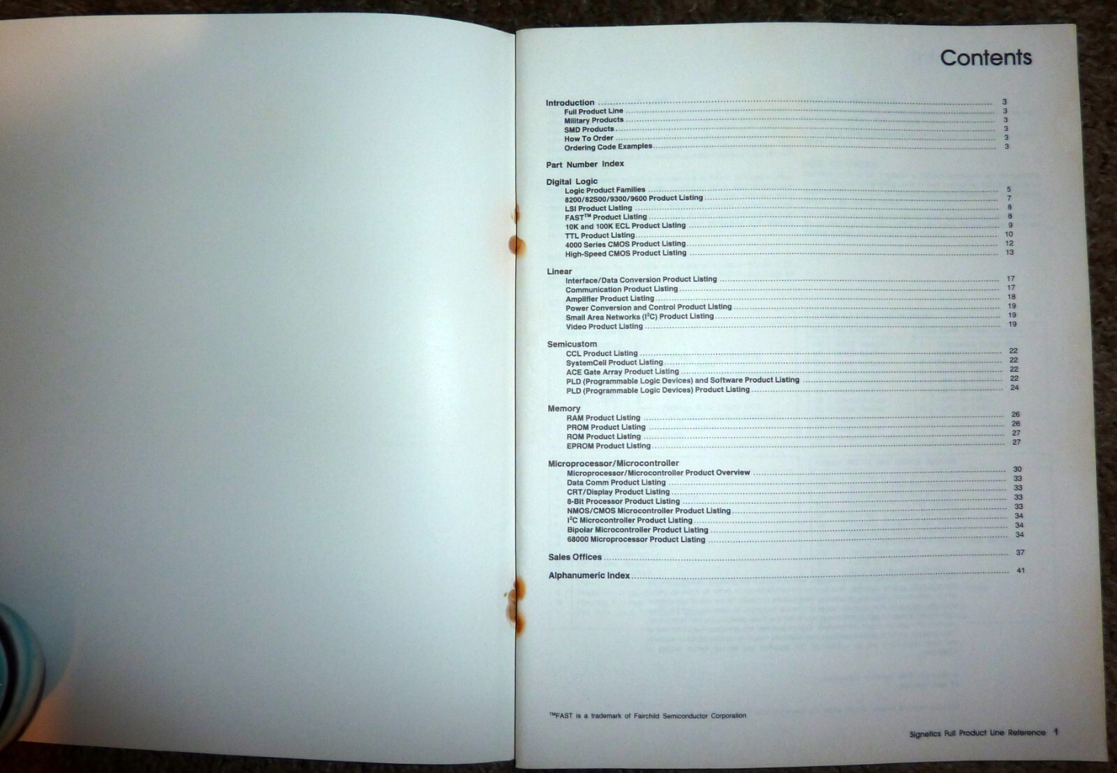 Signetics Full Product Line Reference Guide 1986
