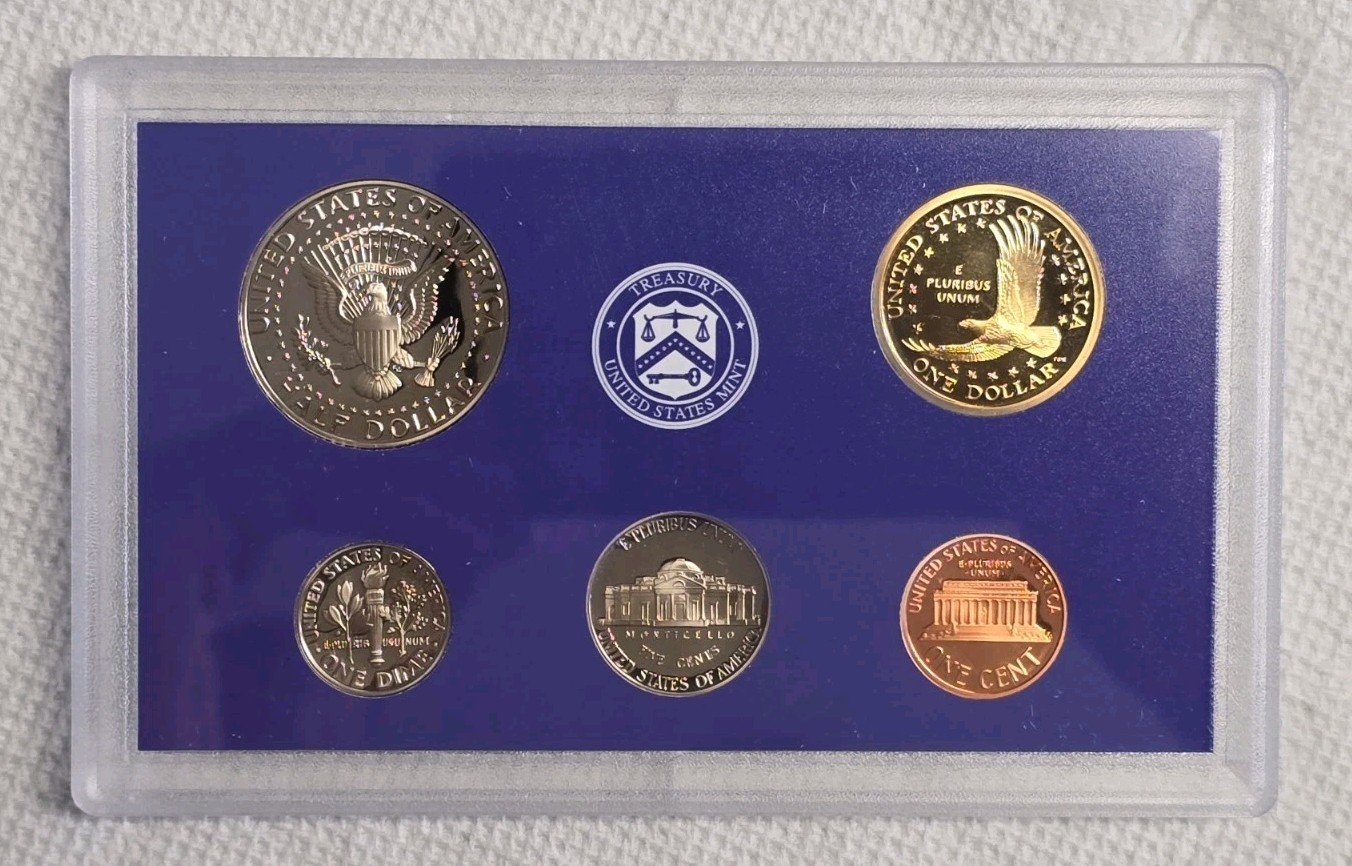 2007 Clad US Proof 14 Coin Set with Original Packaging & COAs COMPLETE