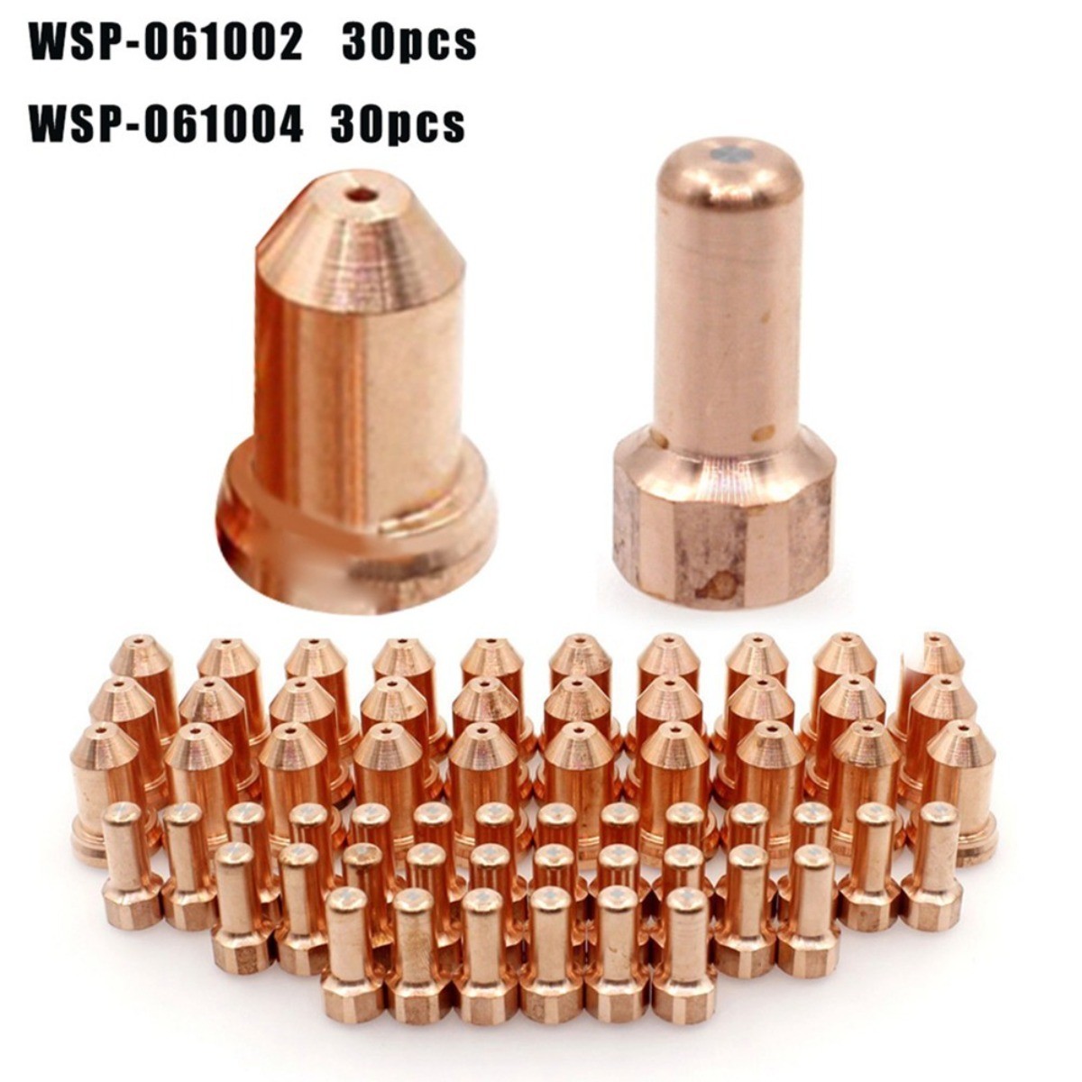 60X PT-80,IPT-80 Plasma Cutter Torch Electrode 1.2mm Tips 52558 51311.12 Gadgets