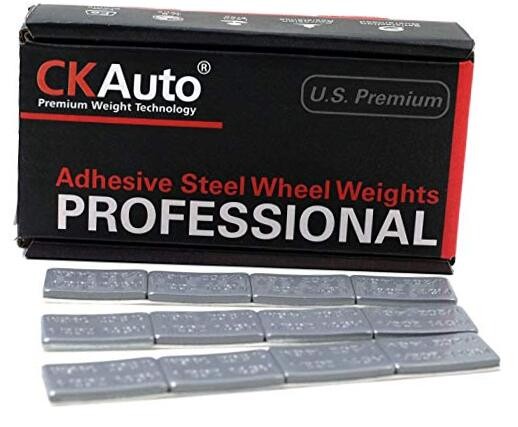 1/2oz, 0.5oz, Ultra Slim Low Profile Adhesive Stick On Wheel 120PCS Grey