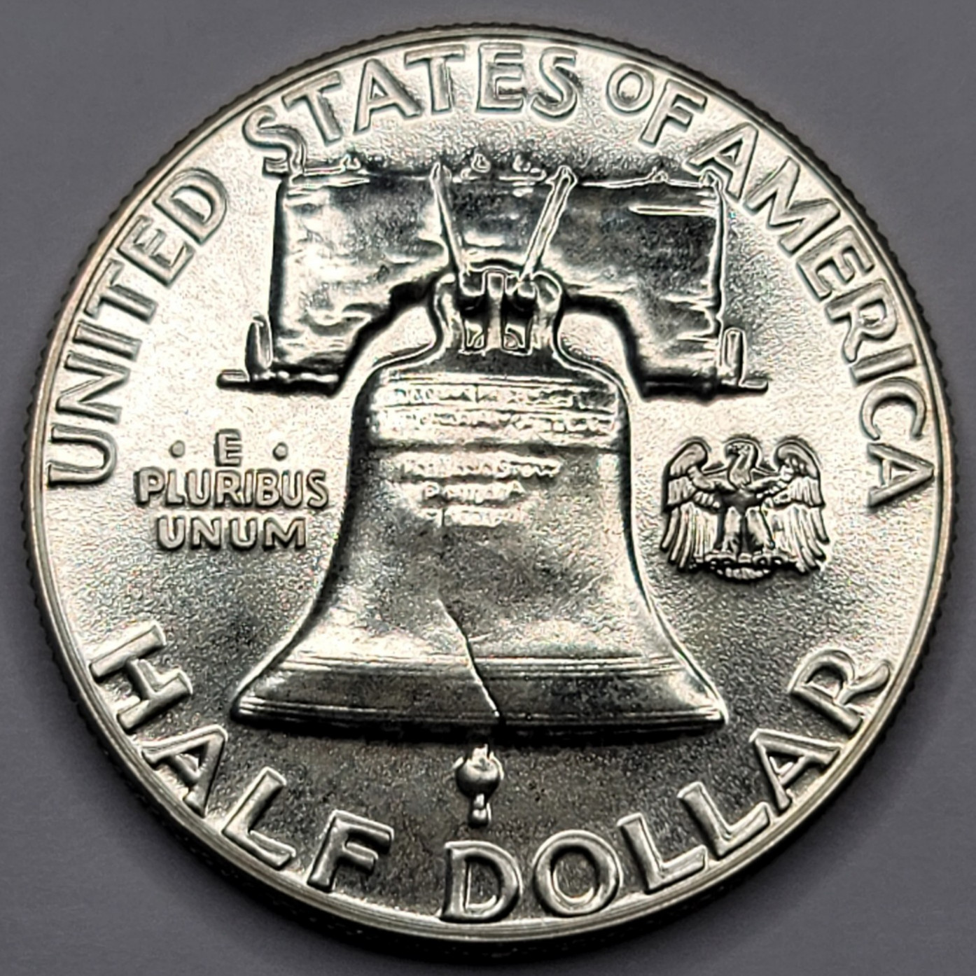 1957 Gem Proof Franklin Half Dollar 90% Silver