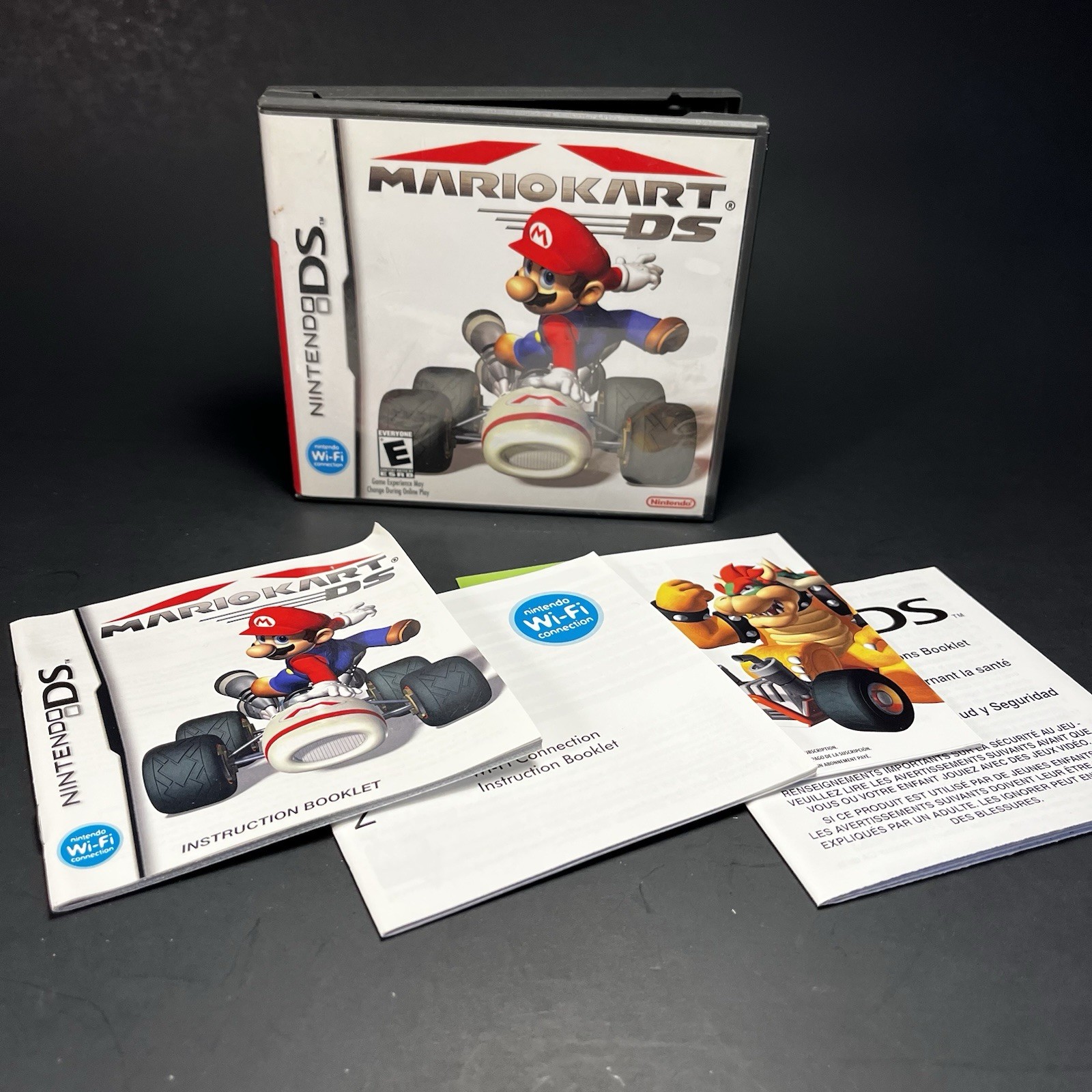 Mario Kart DS Nintendo DS Video Game Original OEM Case And Manual Only NO GAME