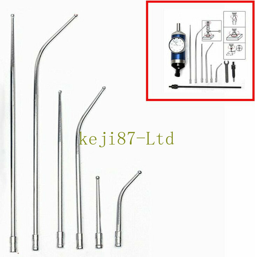 6PCS Dial Test Coaxial Centering Indicator Centre Finder Milling Machine Needle