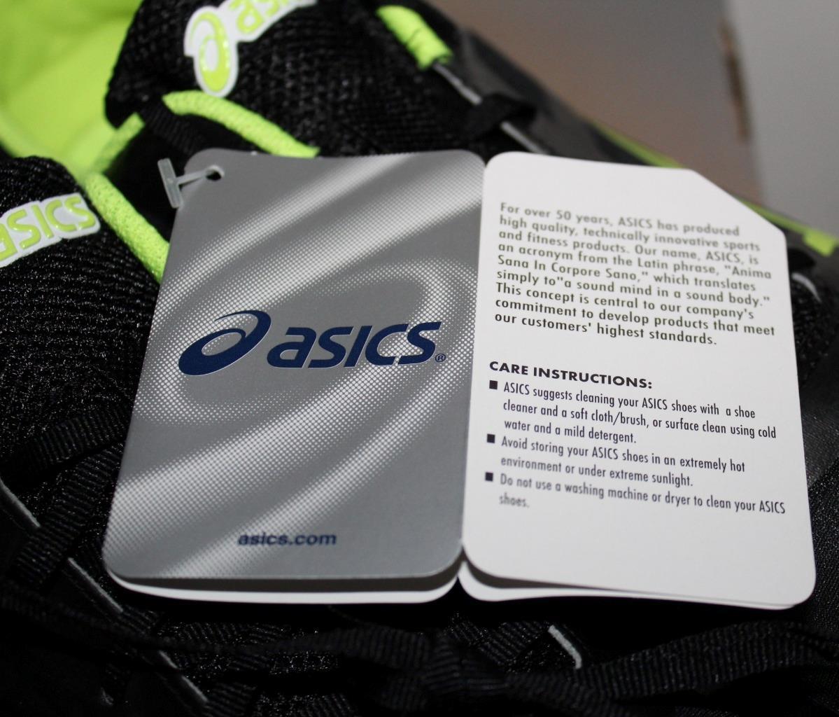 NEW BOX Asics Mens Hyper MD 5 Black & Yellow Track Field Spikes Shoes Sneaker 7