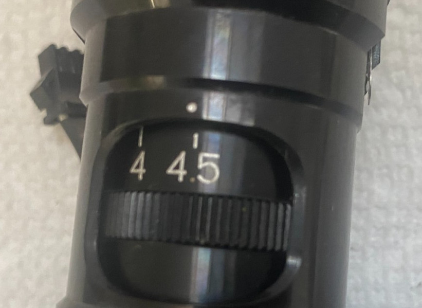 Microscope lens 0.7 - 4.5 with WD0038 light