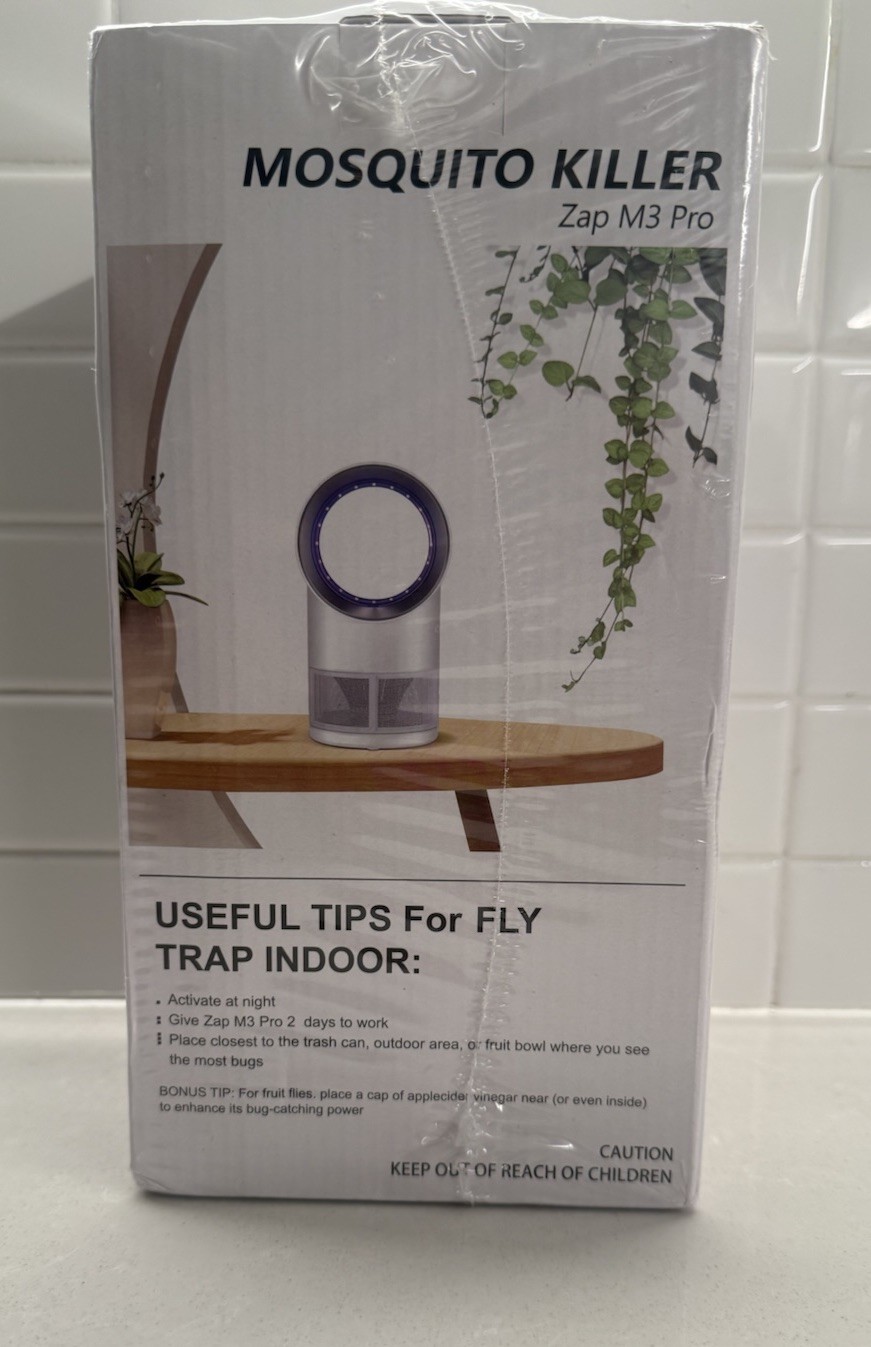 Fruit Fly Trap for Indoors Gnat Insect Trap with Timer 10 Refills Blue