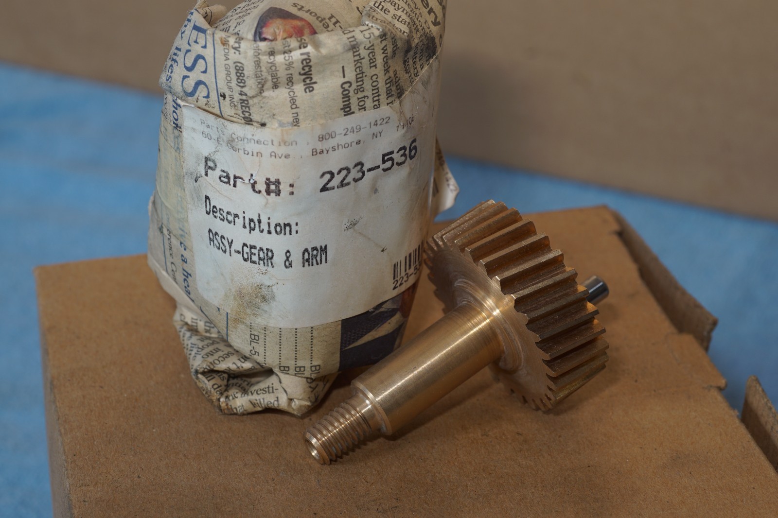 Didde Web Press Gear & Arm Assembly #223-536 Brand New