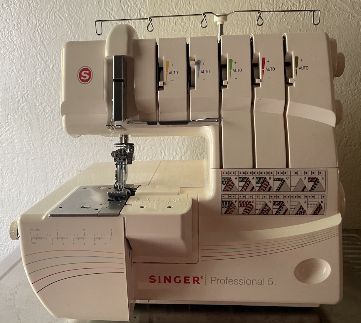 Singer Sewing Machine 14T968DC Professional 5 Serger  Beautiful Machine!