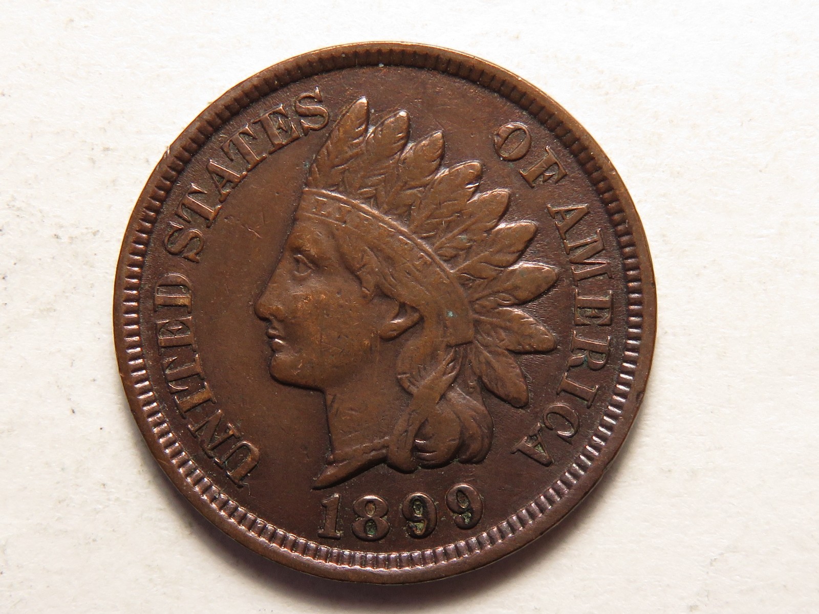 1899 Indian Cent, XF