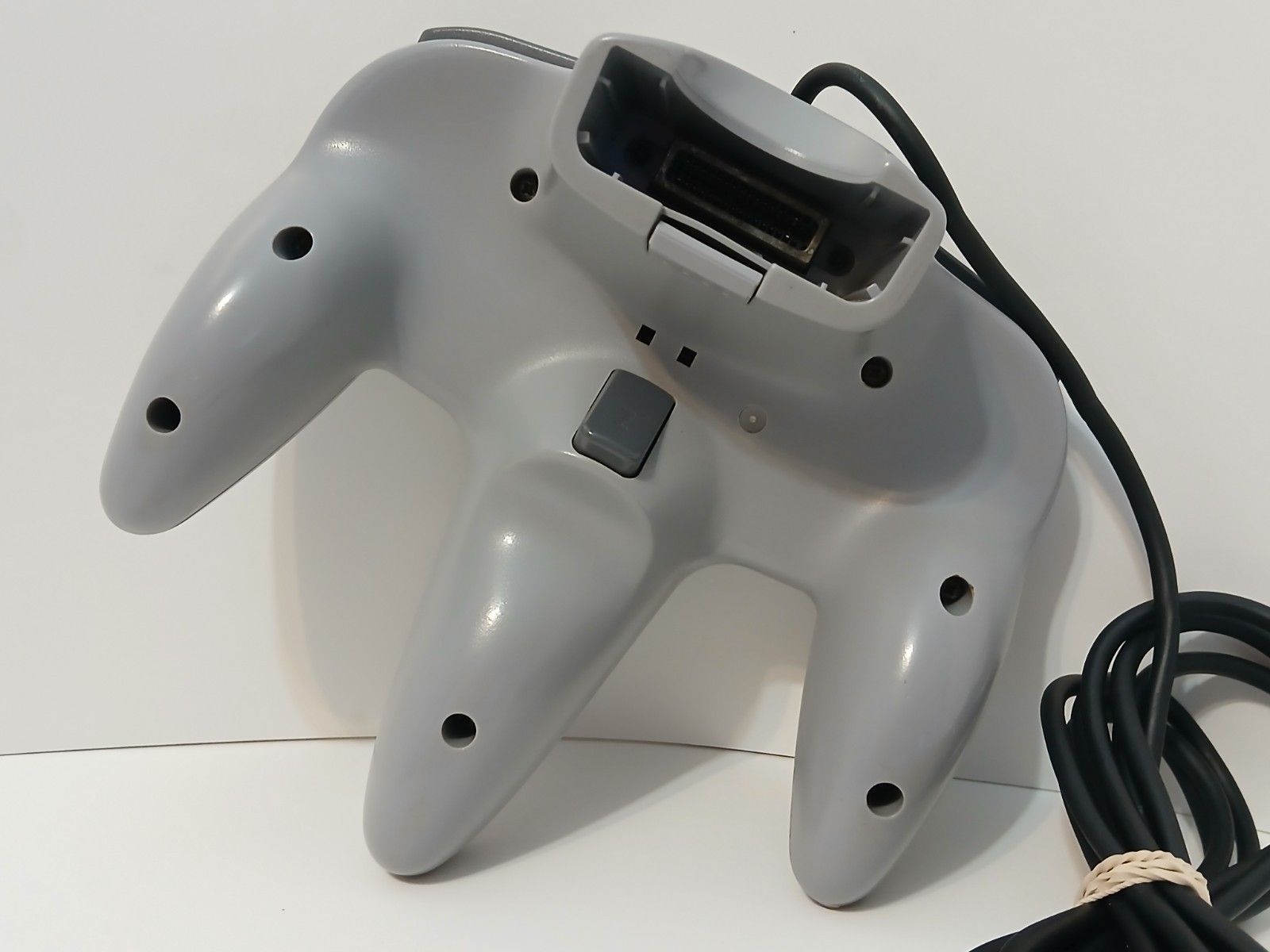 Nintendo 64 OEM Original Gray Controller + Controller Pak TESTED! N64