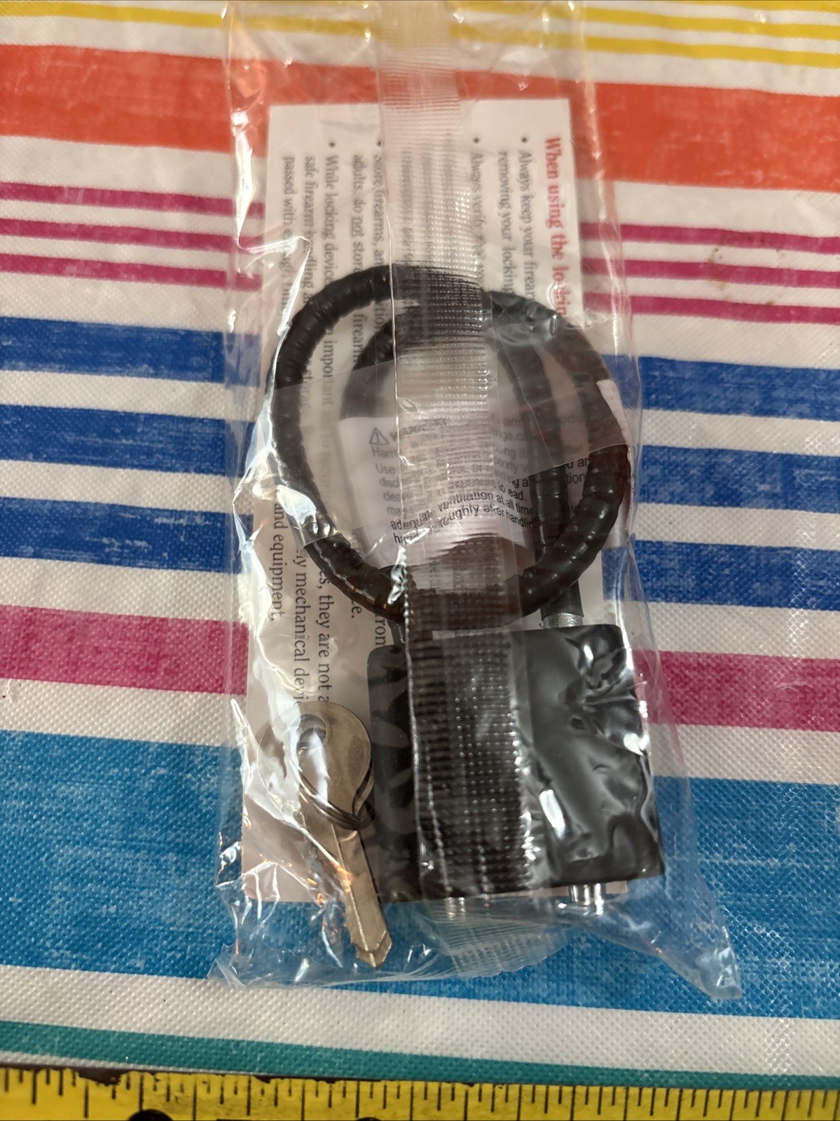 Gun Lock Ruger Firearm Gun Safety Cable Lock Factory OEM New!