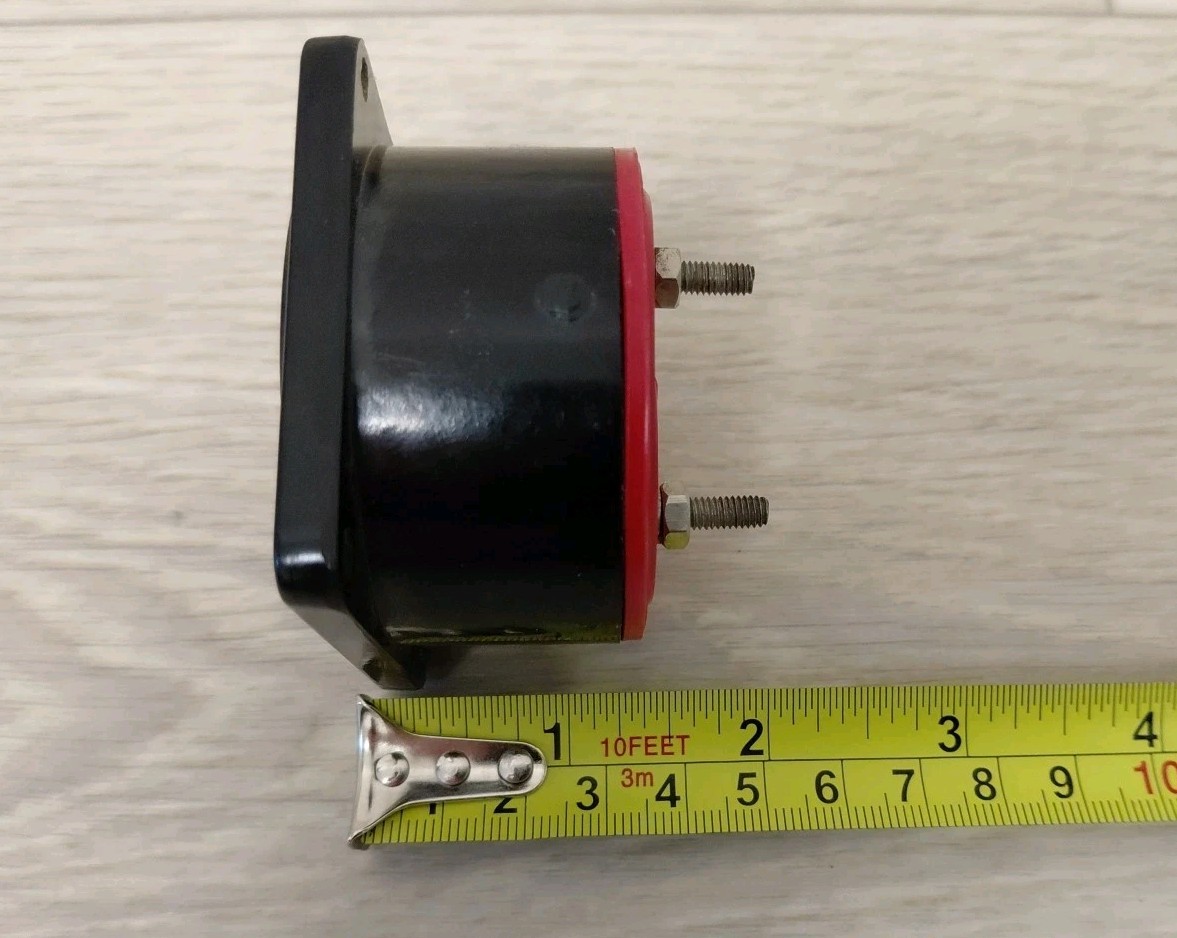 Panel Voltmeter Vintage Soviet Voltage indicator USSR, 0-250V, 1971