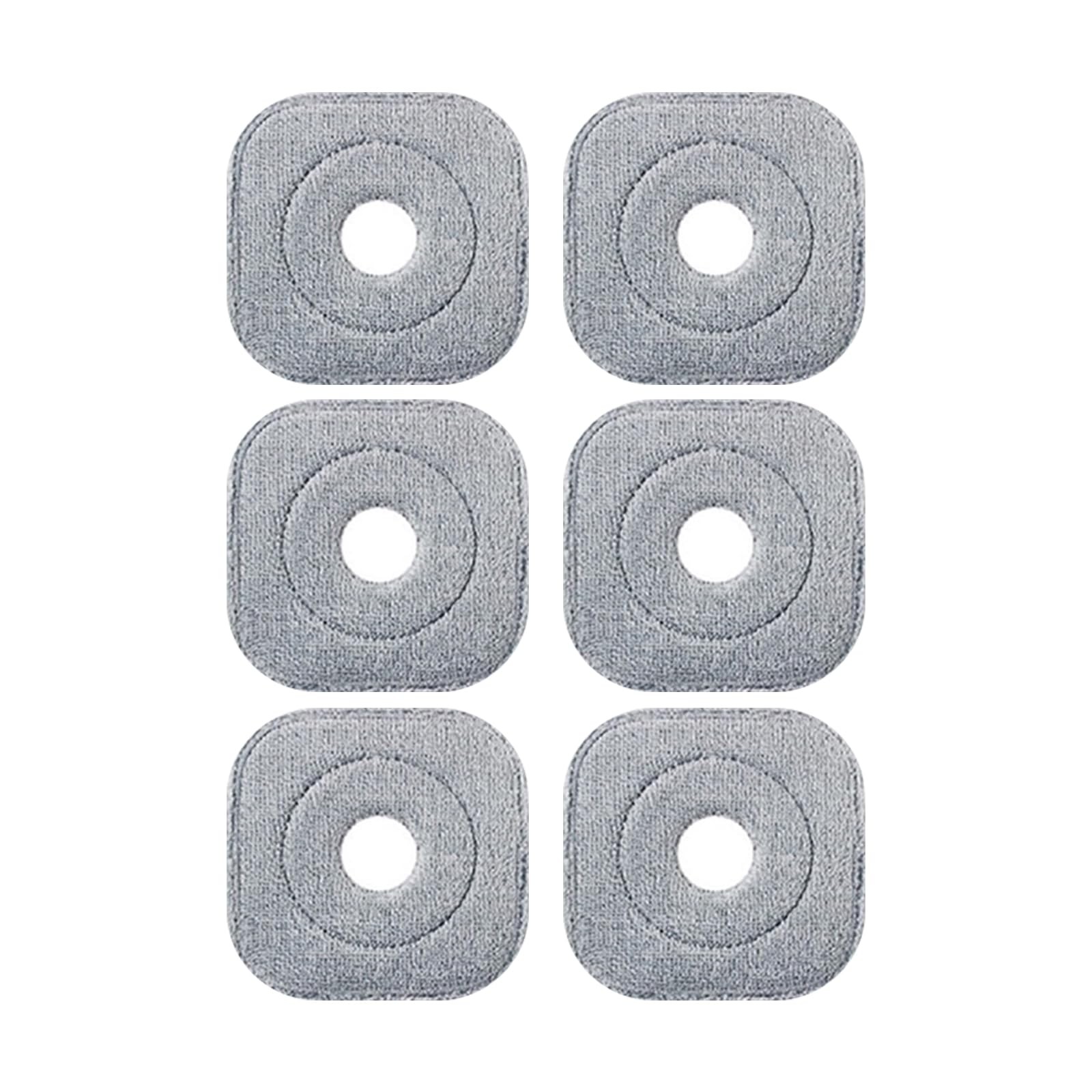 Replacement Microfiber Mop Pad Set Floor Cleaning Refill 6 Pack