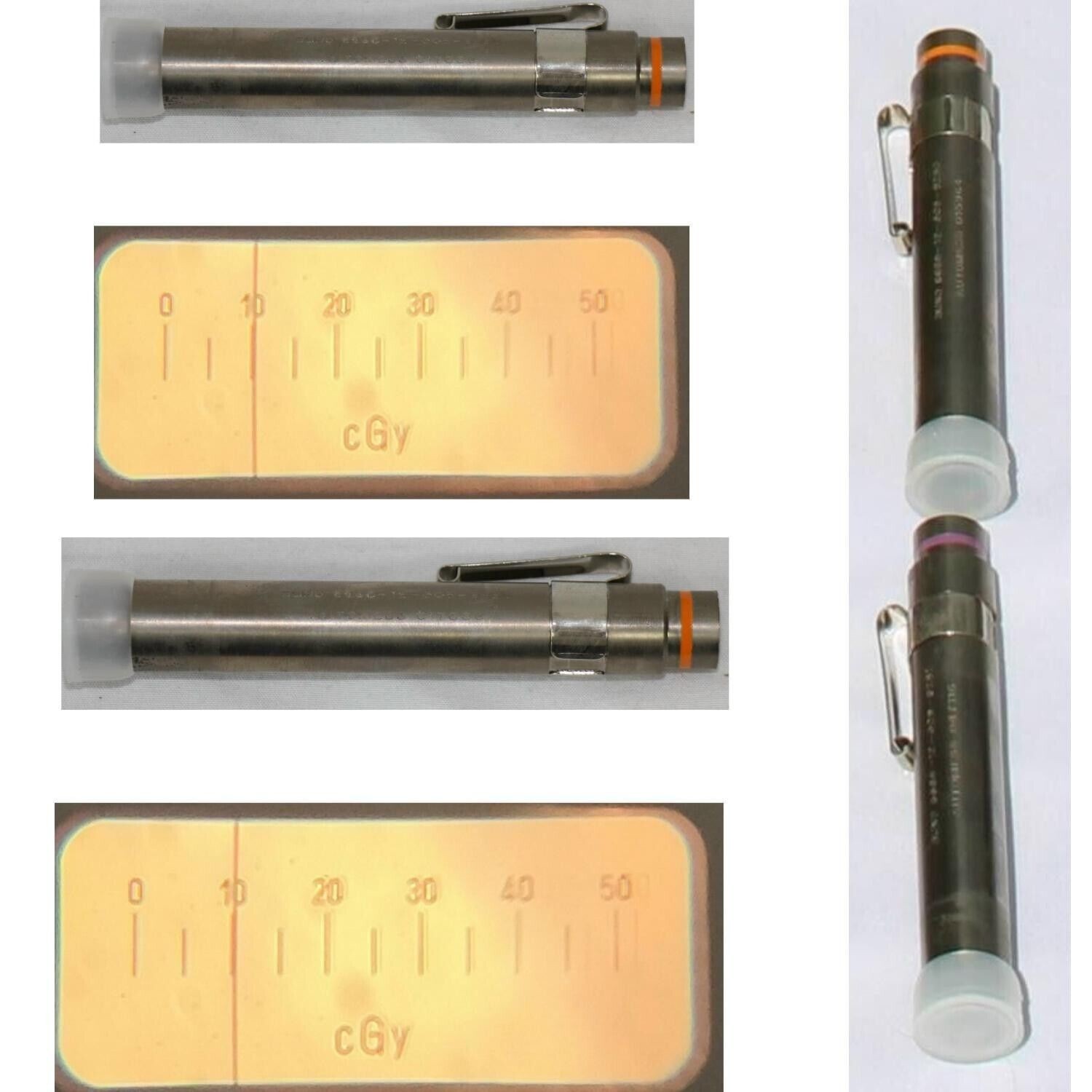 Radiation Tester Dosimeter - Measure Radioactive Radiation, Set of 2, Accurate