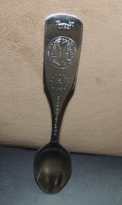 Rare VTG South Carolina Original Colony Spoon United Silver Co. Made in Japan