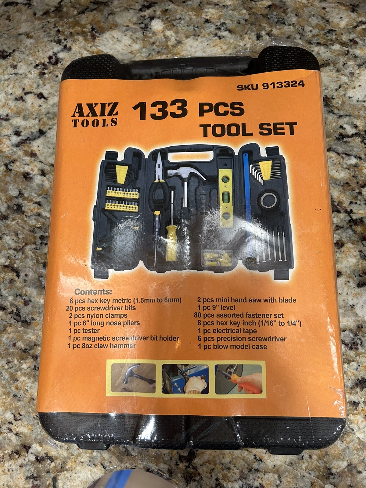 Axiz Tools 133 Piece Set - NEW